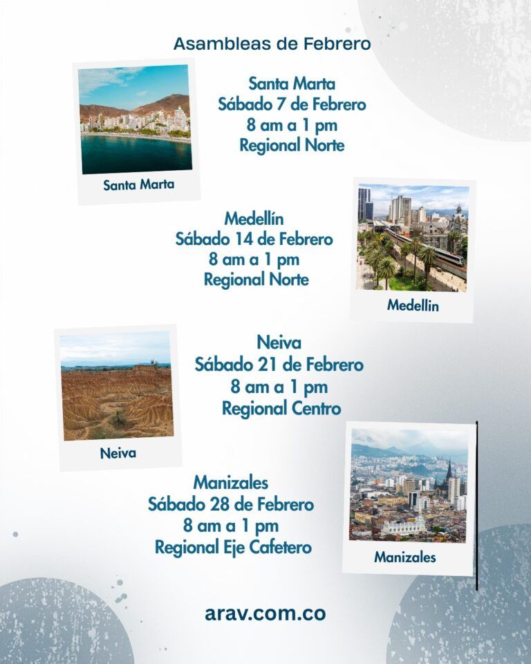 2ASAMBLEAS INFORMATIVAS ARAV