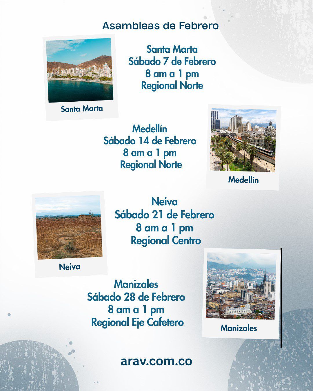 2ASAMBLEAS INFORMATIVAS ARAV